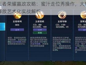 王者荣耀嬴政攻略：蜜汁走位秀操作，大招释放艺术化实战解析