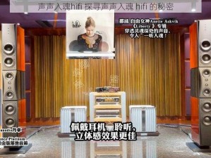 声声入魂hifi 探寻声声入魂 hifi 的秘密