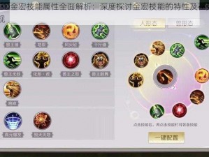 完美世界3D金宏技能属性全面解析：深度探讨金宏技能的特性及在完美世界3D中的表现