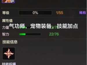 失落的方舟气功师技能加点攻略：掌握核心技能，助力成长突破