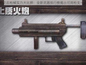 明日之后枪械实力大比拼：全新武器排行榜揭示可用枪支一览表