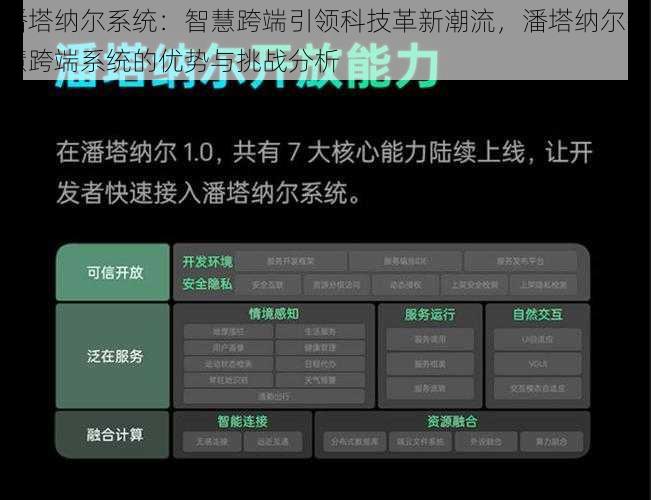 潘塔纳尔系统：智慧跨端引领科技革新潮流，潘塔纳尔智慧跨端系统的优势与挑战分析