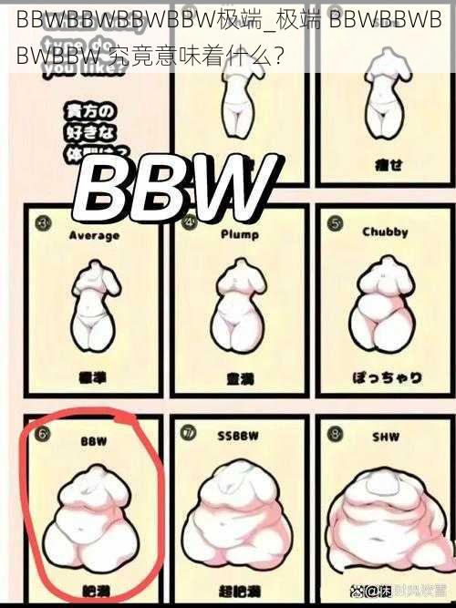 BBWBBWBBWBBW极端_极端 BBWBBWBBWBBW 究竟意味着什么？