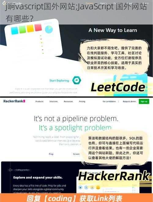 j啊vascript国外网站;JavaScript 国外网站有哪些？