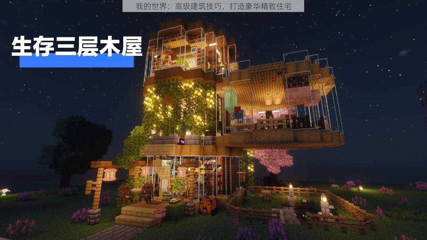 我的世界：高级建筑技巧，打造豪华精致住宅