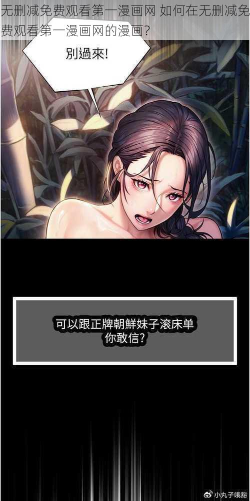 无删减免费观看第一漫画网 如何在无删减免费观看第一漫画网的漫画？