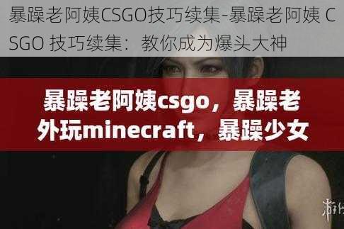 暴躁老阿姨CSGO技巧续集-暴躁老阿姨 CSGO 技巧续集：教你成为爆头大神