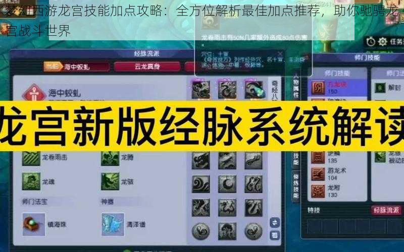 梦幻西游龙宫技能加点攻略：全方位解析最佳加点推荐，助你驰骋龙宫战斗世界