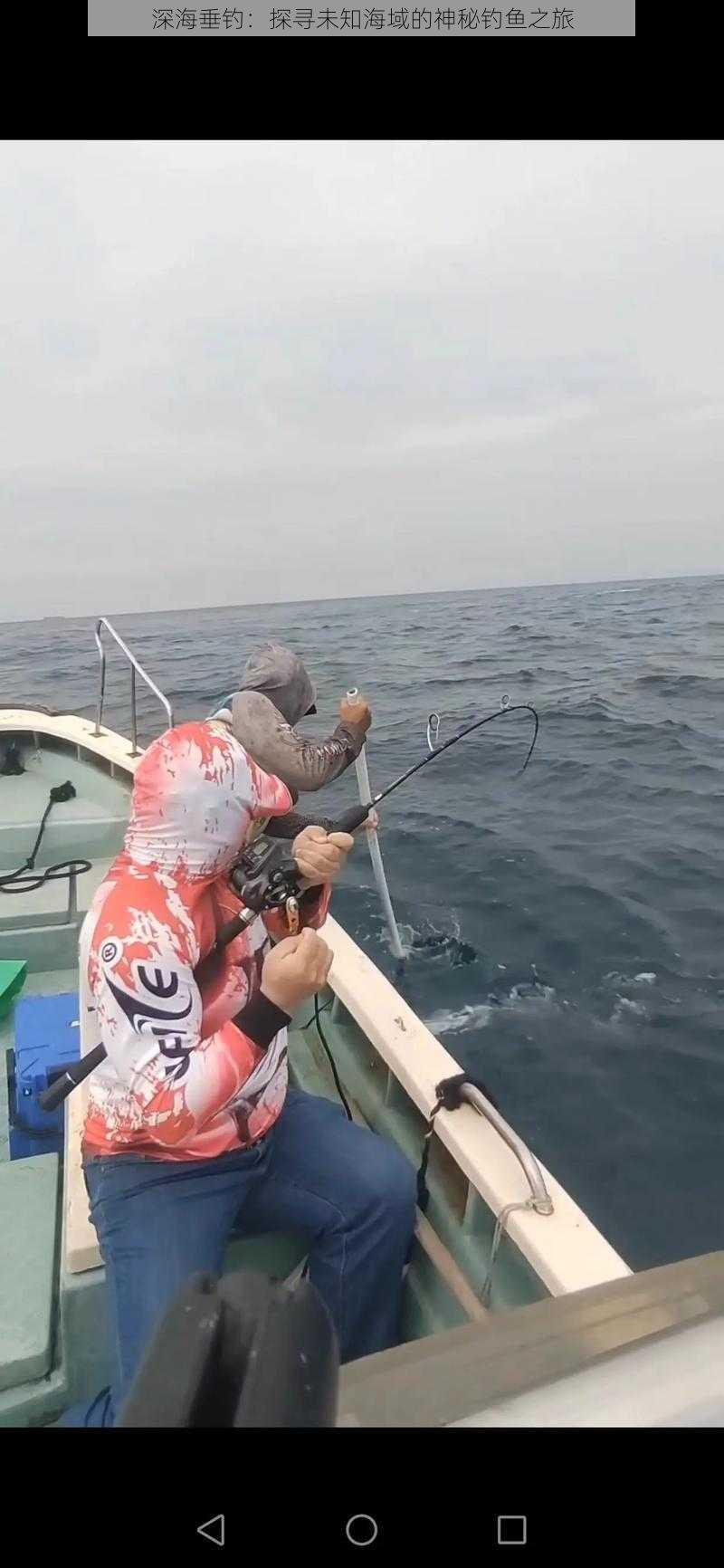 深海垂钓：探寻未知海域的神秘钓鱼之旅